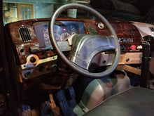 Load image into Gallery viewer, Tan with wood grain. Manual Dashboard in Fiberglass